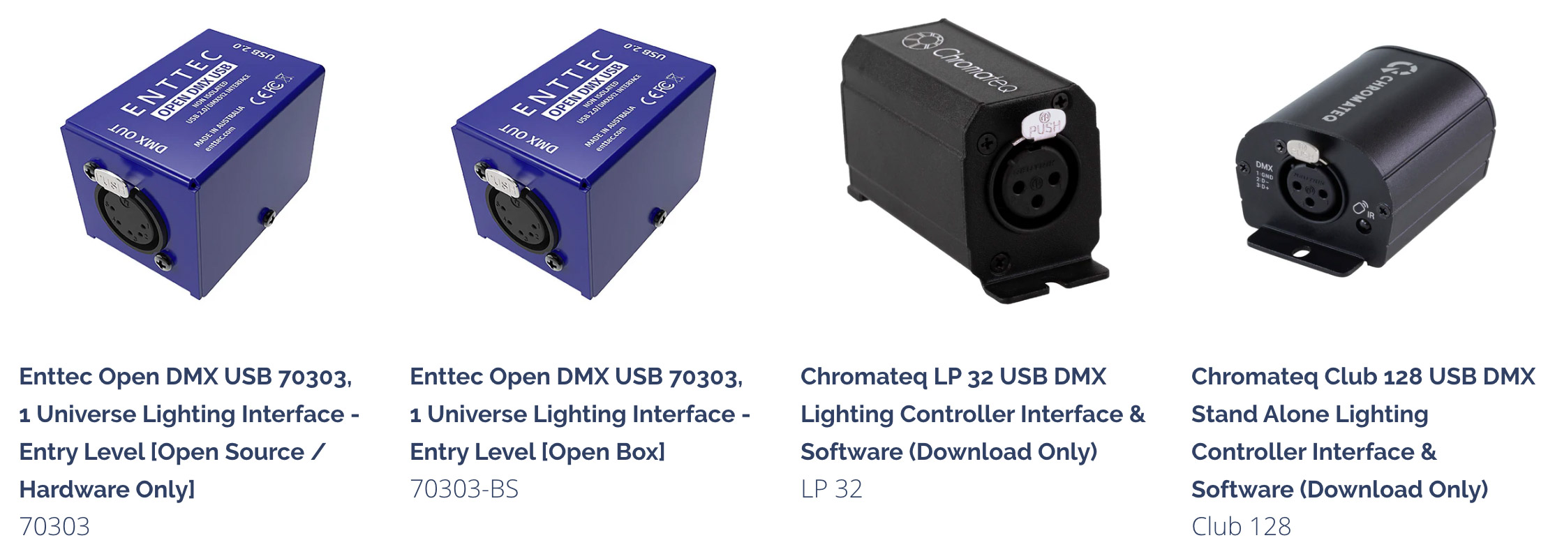 DMX USB Products
